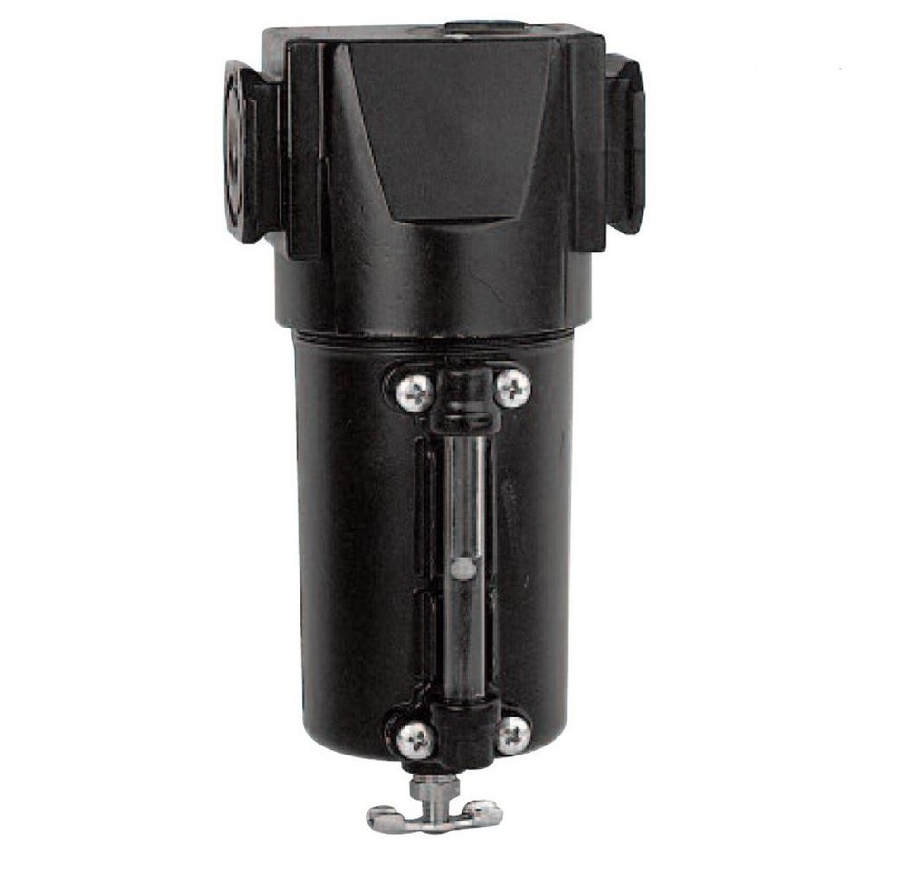 F378W ARROW MID FLOW PARTICULATE FILTER 1" NPT, 40MIC, MB W/SG
