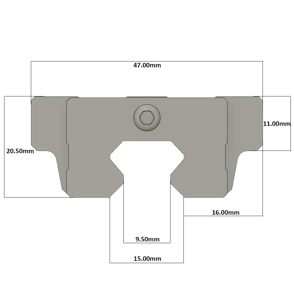 LSH15BK-F1N-N-D-M4 AIRTAC PROFILE RAIL BEARING LSH 15MM SERIES, NORMAL ACCURACY WITH NO PRELOAD (D) STANDARD, TOP MOUNTING FLANGE - NORMAL BODY