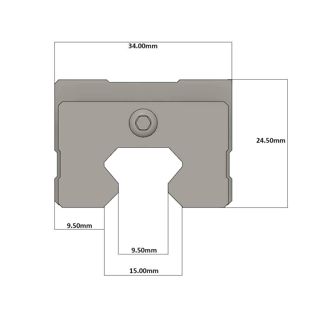 LSH15BK-HN-N-D-M4 AIRTAC PROFILE RAIL BEARING LSH 15MM SERIES, NORMAL ACCURACY WITH NO PRELOAD (D) STANDARD, SQUARE MOUNT - NORMAL BODY