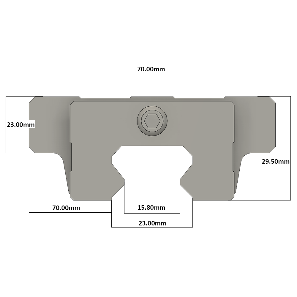 LSH25BK-F1N-H-D-M6 AIRTAC PROFILE RAIL BEARING LSH 25MM SERIES, HIGH ACCURACY WITH NO PRELOAD (D) STANDARD, TOP MOUNTING FLANGE - NORMAL BODY