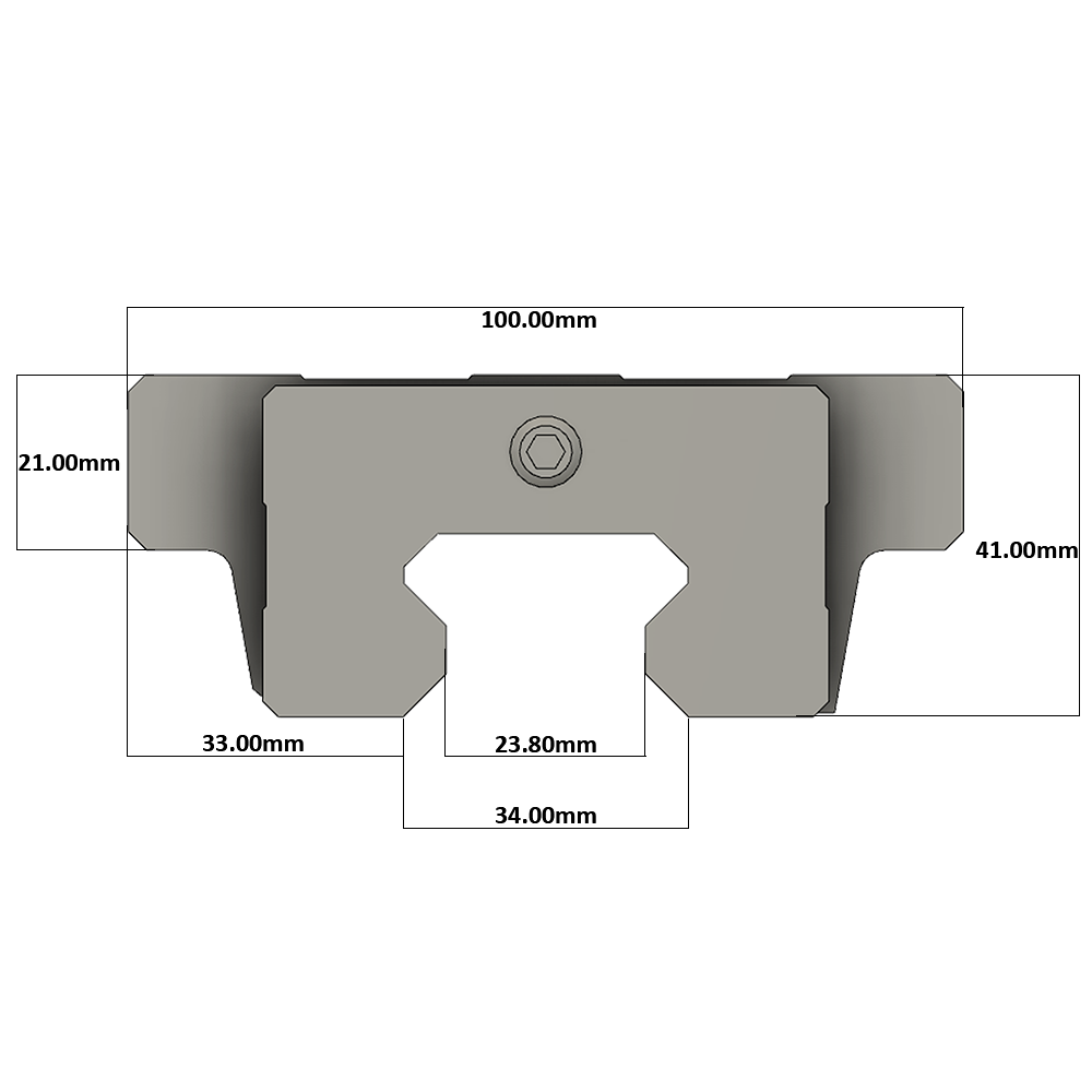 LSH35BK-F2L-H-B-M6 AIRTAC PROFILE RAIL BEARING LSH 35MM SERIES, HIGH ACCURACY WITH LIGHT PRELOAD (B), BOTTOM MOUNTING FLANGE - LONG BODY