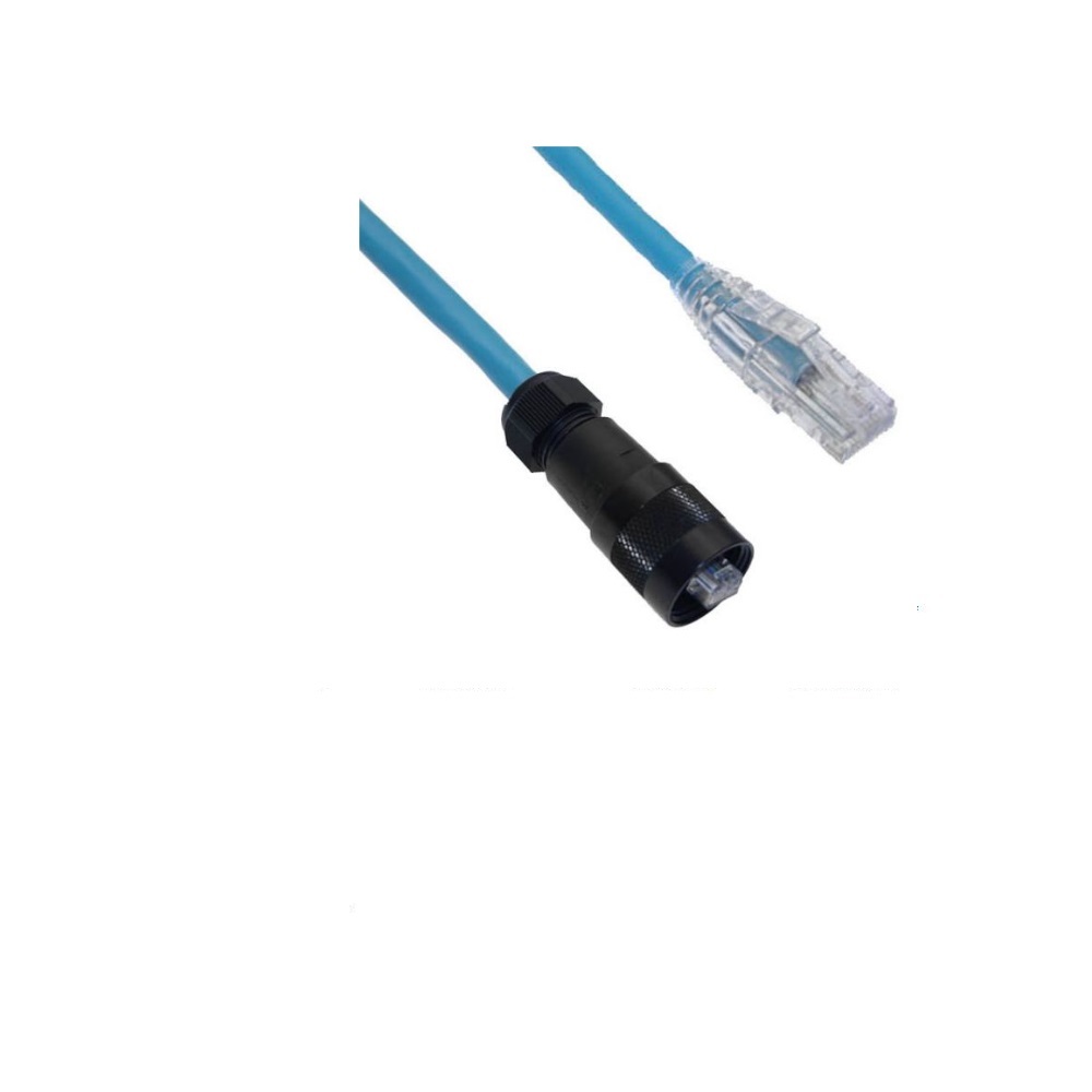 E45V3-8MP-RJ45-10M MENCOM ETHERNET CORDSET 8 PIN RJ45 F/M 10M PVC TEAL HI-FLEX SS 42VAC/DC