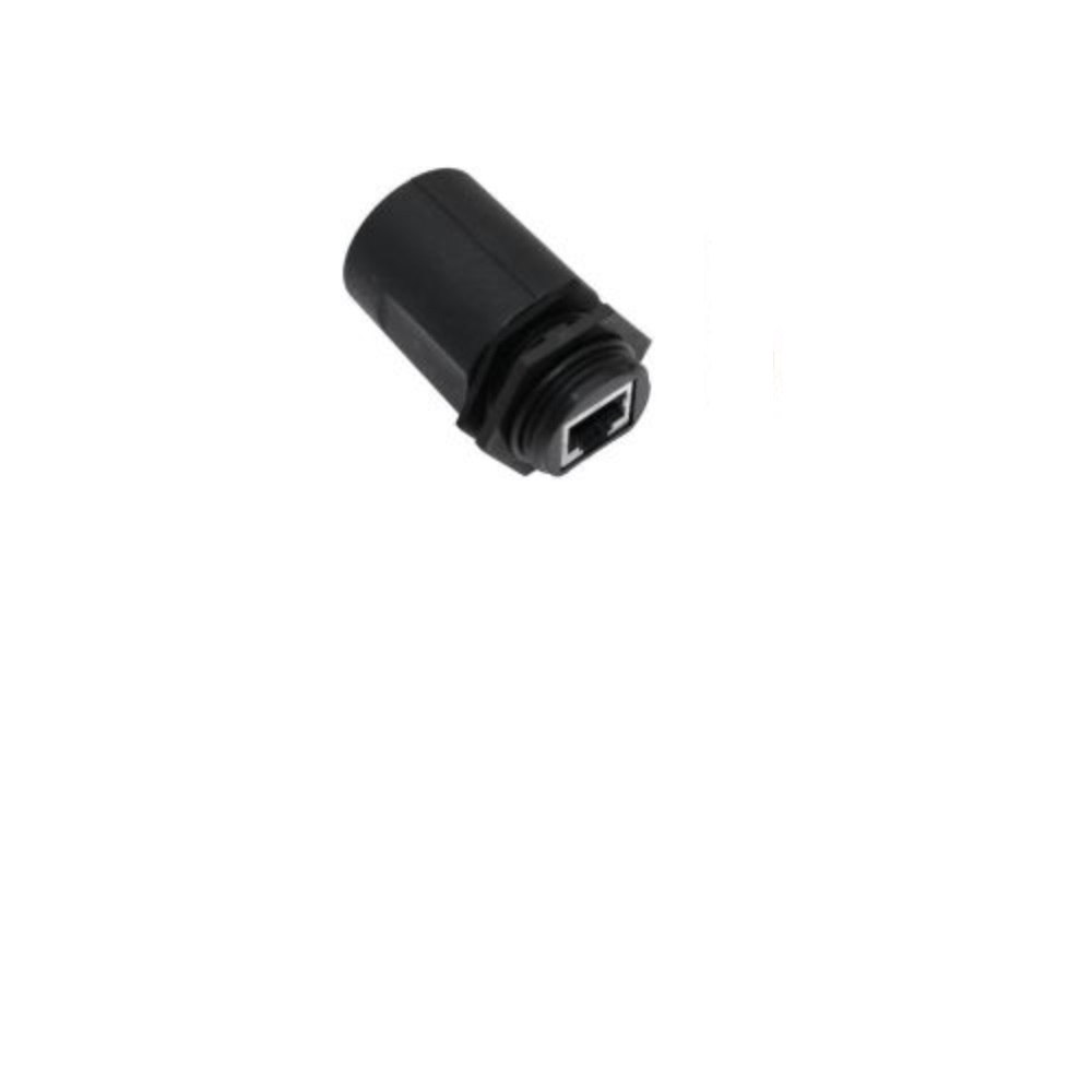 E45V3-8FFR-M25 MENCOM ETHERNET RECEPTACLE 8 PIN RJ45 F/F STR FW 10M SS 60VAC/DC