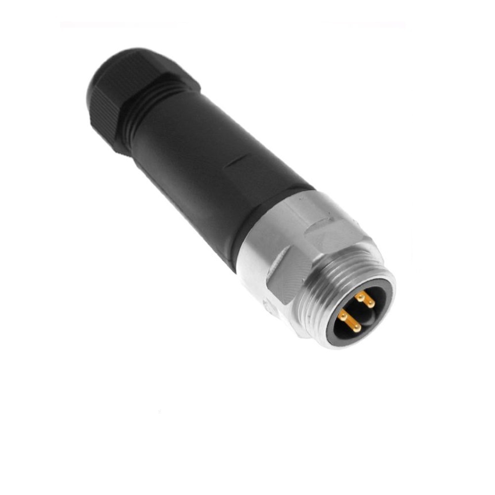 MINC-4MP-FW MENCOM RECEPTACLE 4 PIN 7/8" MINI MALE STR FW PG16 CG 600VAC/DC