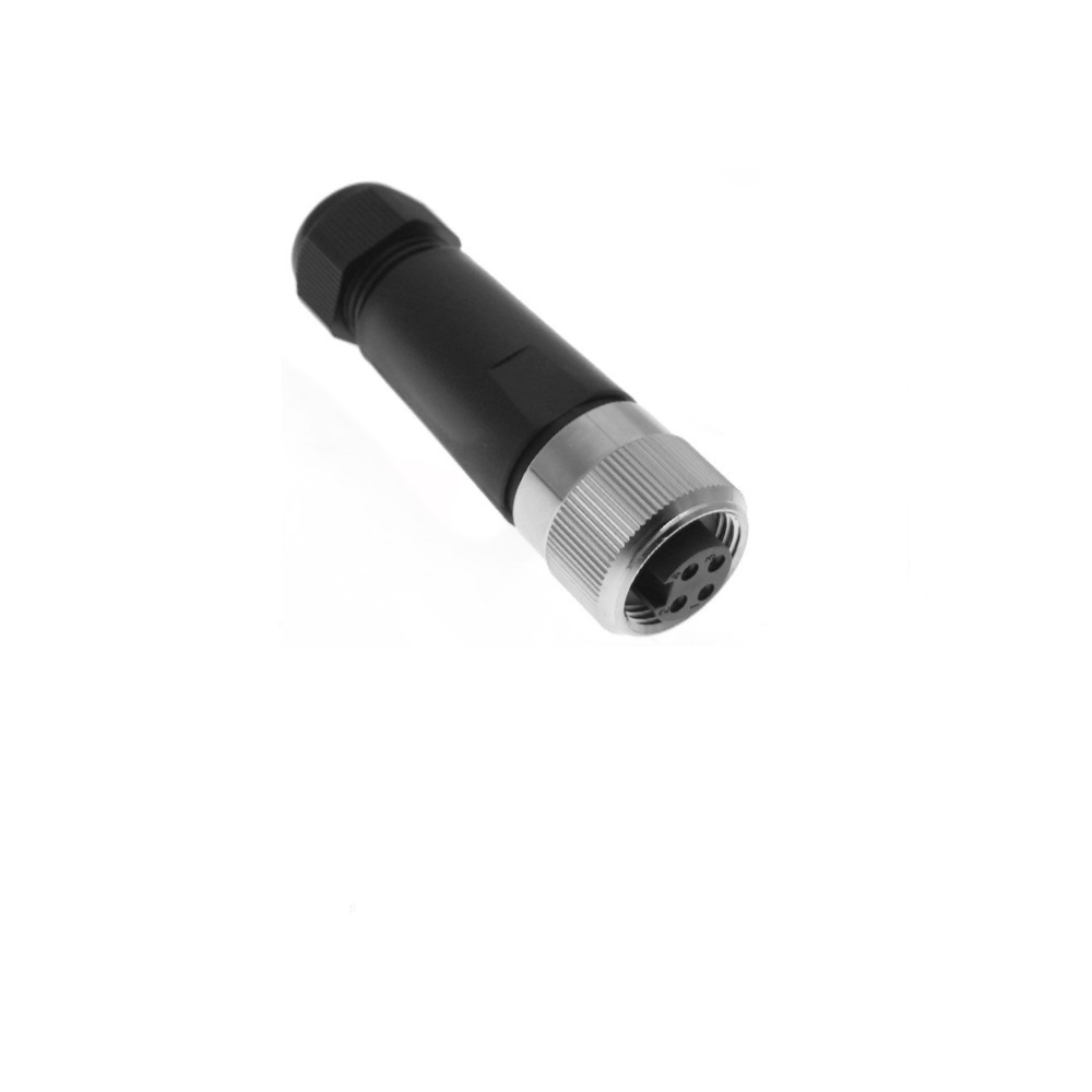 MINC-4FP-FWX MENCOM RECEPTACLE 4 PIN 7/8" MINI FEMALE STR FW PG21 CG 600VAC/DC
