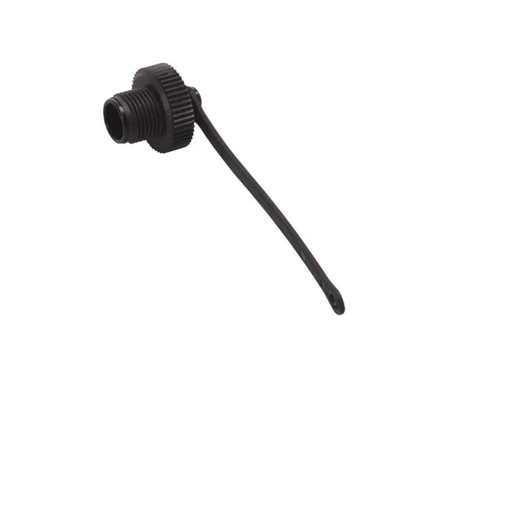 FK-CC TURCK PART M12 FEMALE CLOSURE CAP BRASS W/EYE-LET