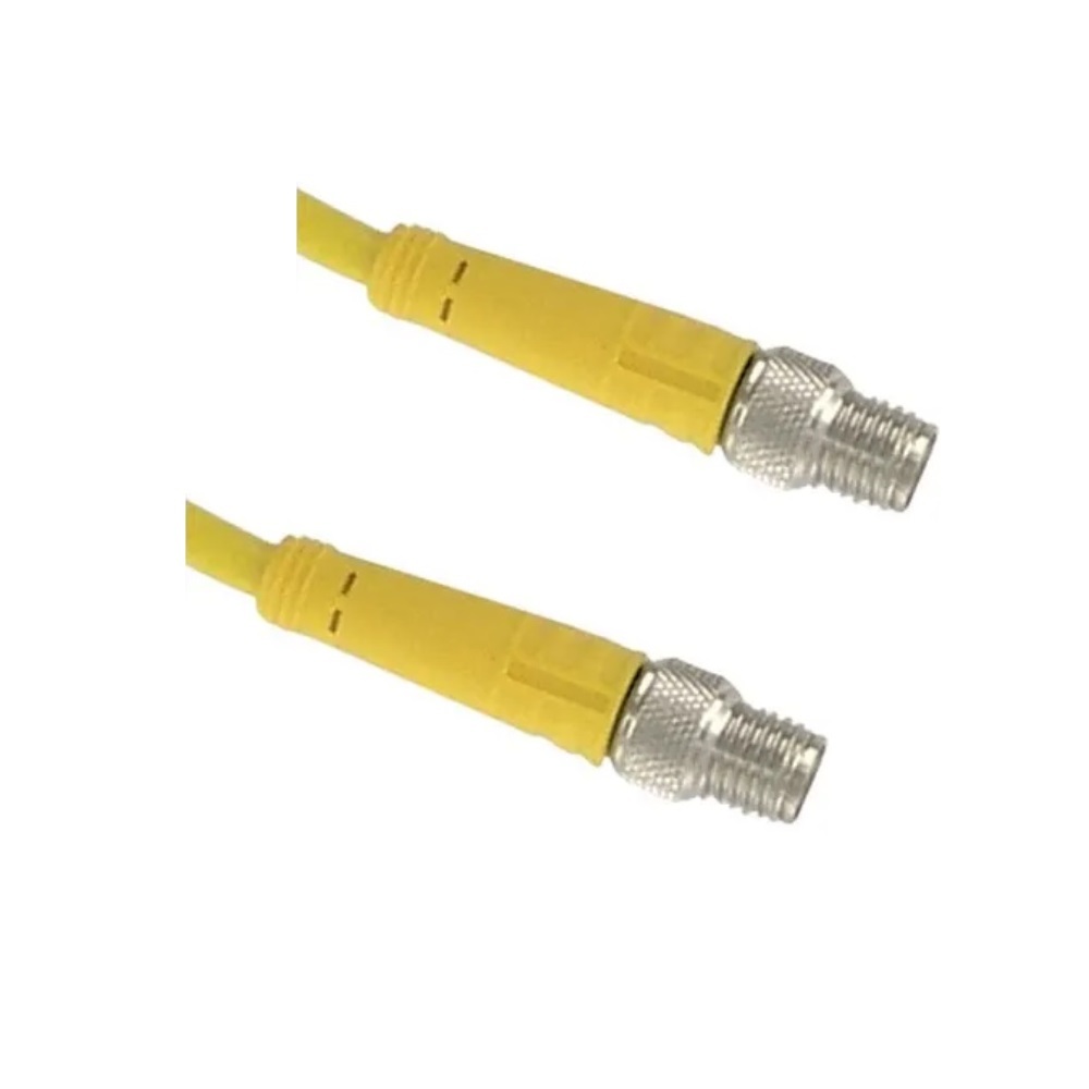 PSG 3M-1-PSG 3M TURCK CORDSET 3 PIN M8 M/M STR 1M PVC YE 24AWG 125VAC/DC