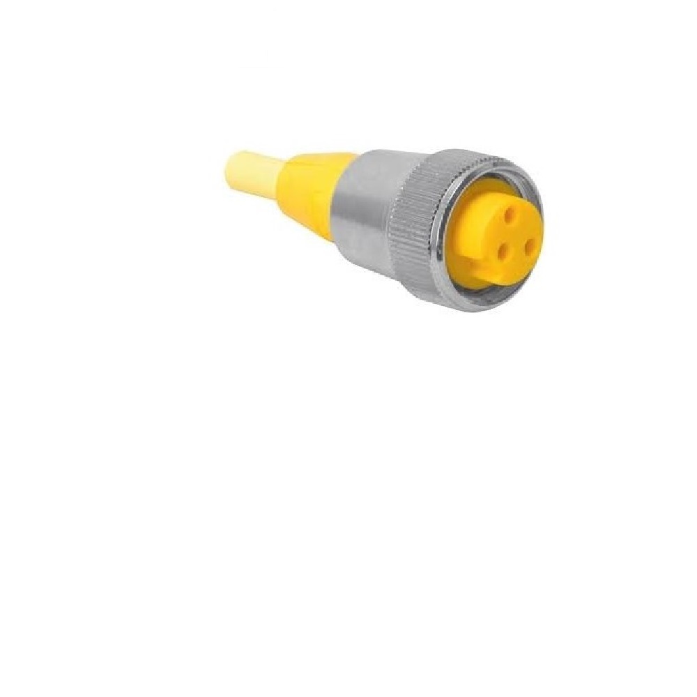 RKM 76-2M TURCK CORDSET 7 PIN 1" MINI FEMALE STR 2M PVC YE 16AWG 600VAC/DC