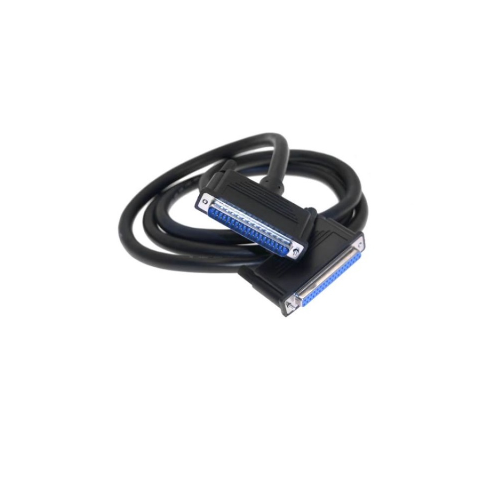 DB37-MFP-20 MENCOM CORDSET 37 PIN SUB-D M/F STR 20' PVC BK 24AWG