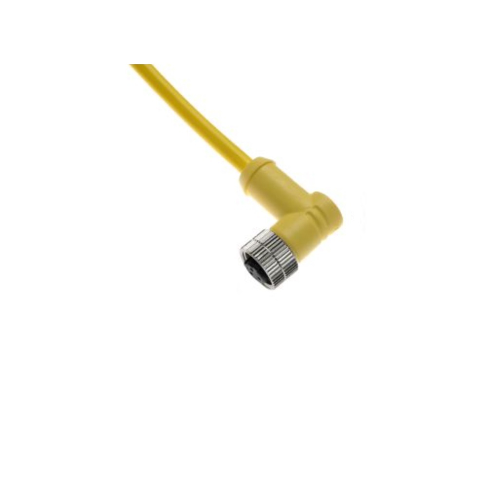 MAC-3FP-20-R MENCOM CORDSET 3 PIN M12 FEMALE ELB 20' PVC YE 22AWG 300VAC/DC