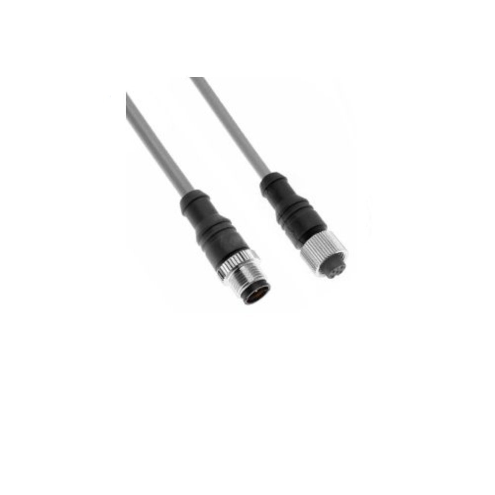 MDCDD-5MFP-2M MENCOM DEVICENET CORDSET 5 PIN M12 M/F STR 2M PVC GY 22/24AWG 300VAC/DC SHIELDED