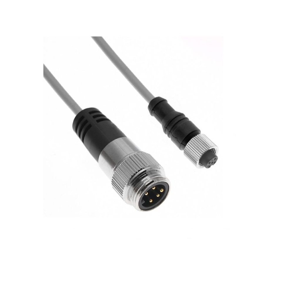 MINDCDD-5MFP-2M MENCOM DEVICENET CORDSET 5 PIN 7/8" MINI/M12 M/F STR 2M PVC GY 22/24AWG 300VAC/DC SHIELDED