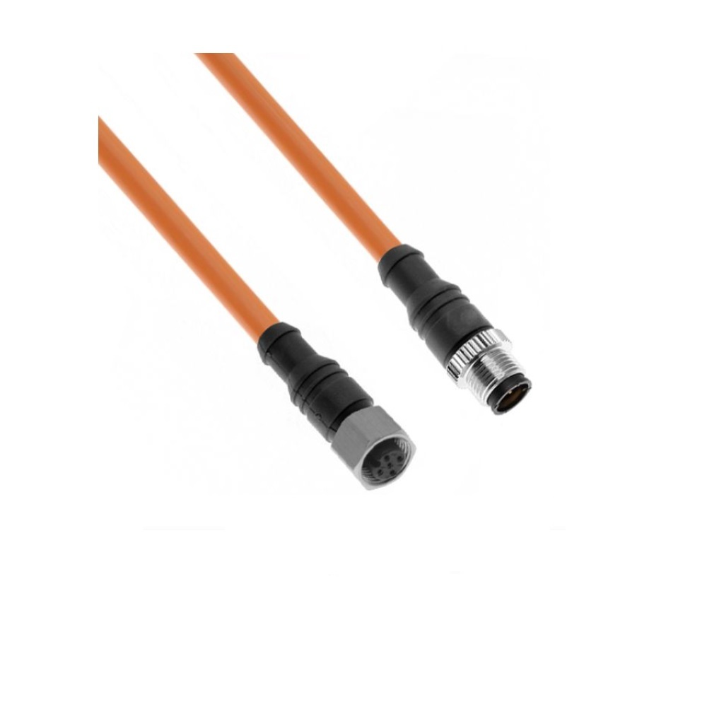 PBDC-4MFPX-6M-SS MENCOM PROFIBUS/PA CORDSET 4 PIN M12 M/F STR 6M PVC OR 18AWG 300VAC/DC SHIELDED SS