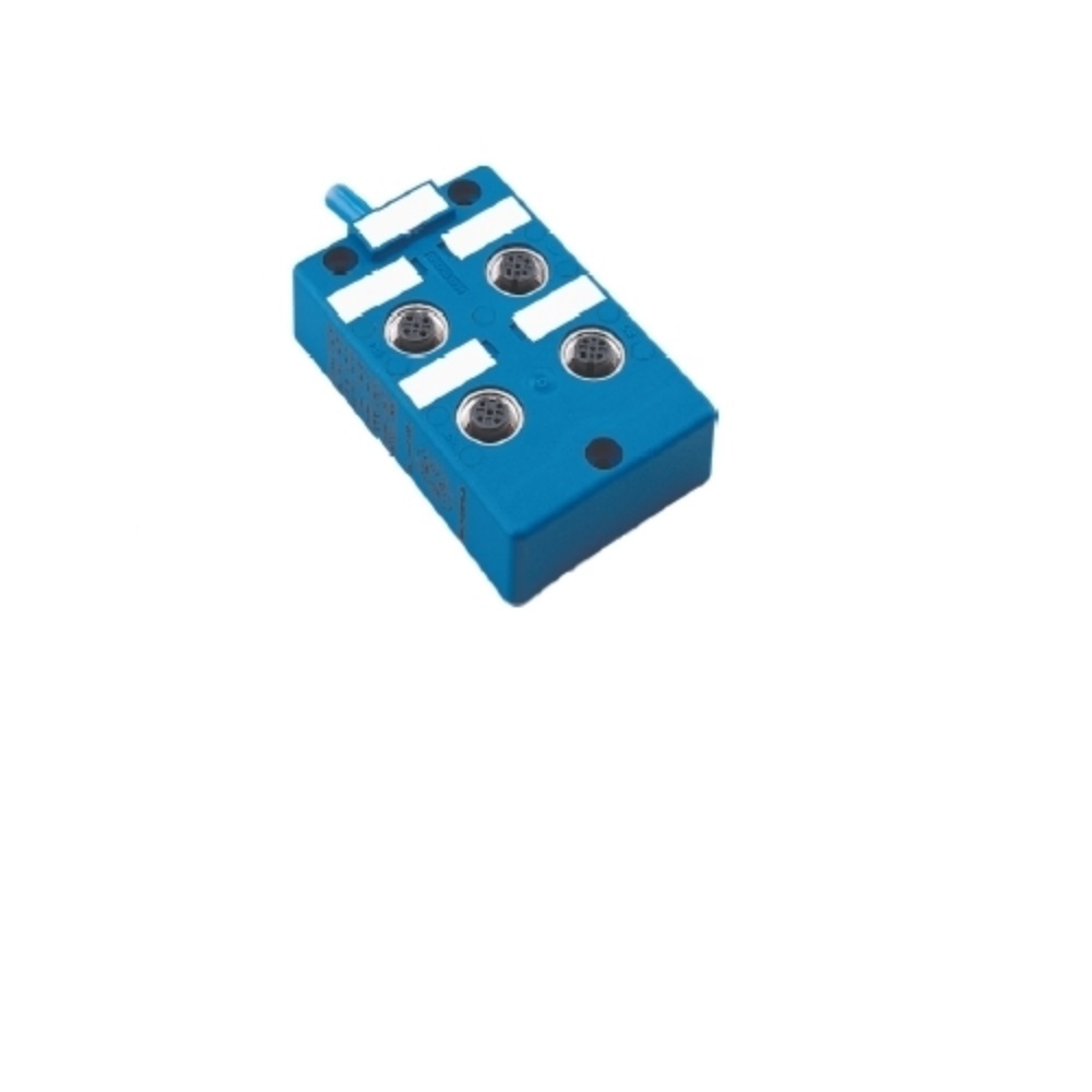 VB 4X1.5N-10 TURCK JUNCTION BLOCK 4-4 PIN M12 / 10M SIDE EXIT PVC BU NAMUR 100 VDC LED