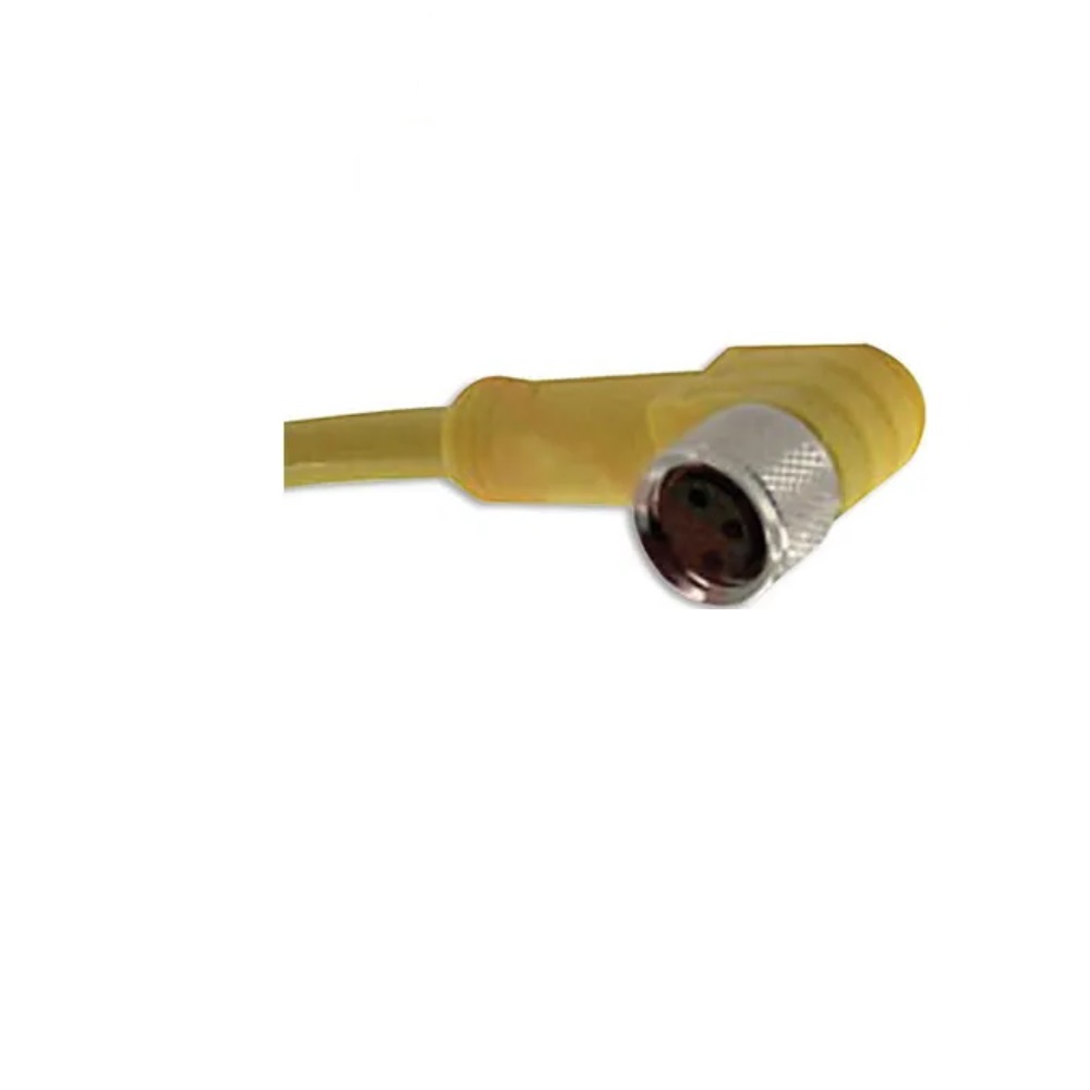 PKW 4M-4 TURCK CORDSET 4 PIN M8 FEMALE ELB 4M PVC YE 26AWG 125VAC/DC