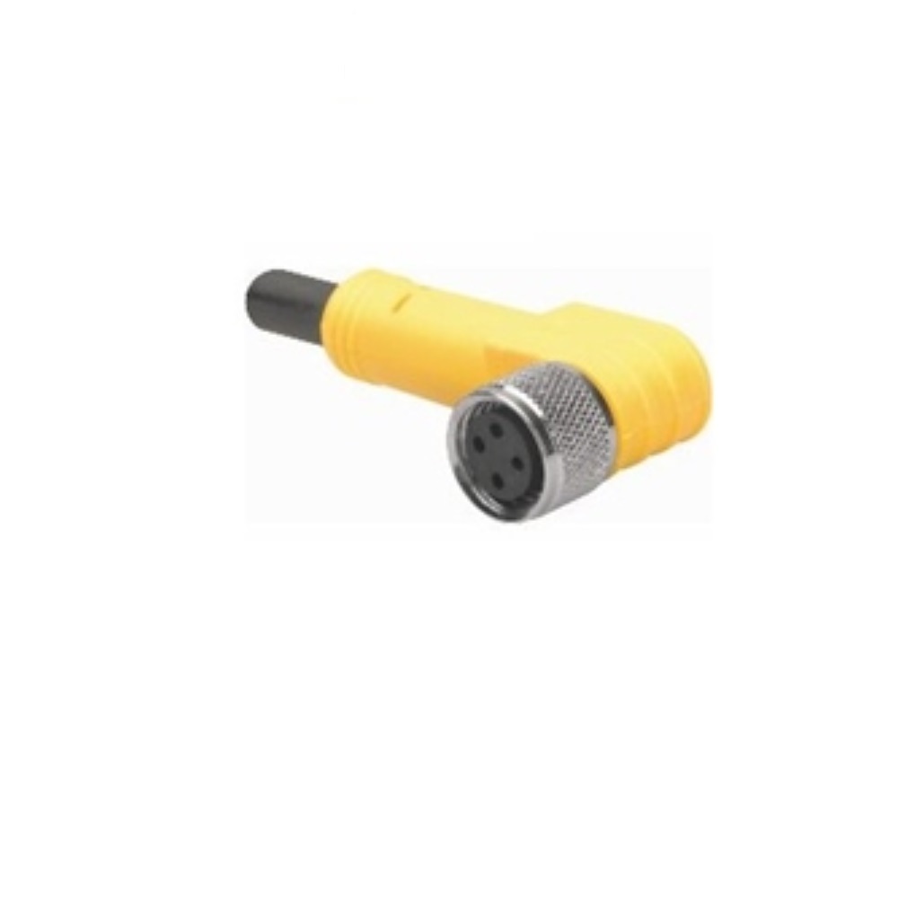PKW 4M-5/S90 TURCK CORDSET 4 PIN M8 FEMALE ELB 5M TPU BK HI-FLEX 26AWG 125VAC/DC