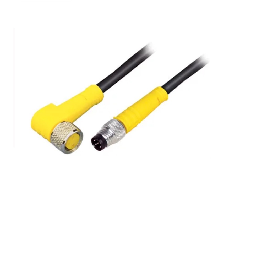 PKW 3-2-PSG 3/S760/S771 TURCK CORDSET 3 PIN M8 F/M ELB/STR 2M PVC BK 24AWG 125VAC/DC