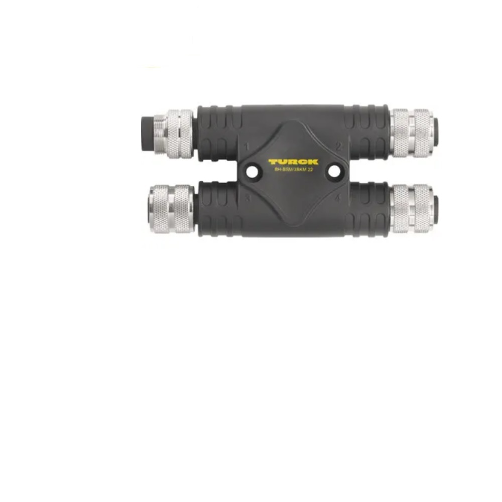 BH-BKM/BSM/2BKM 34 TURCK SPLITTER 3 PIN "H" M16 F/M/F/F 600VAC/DC
