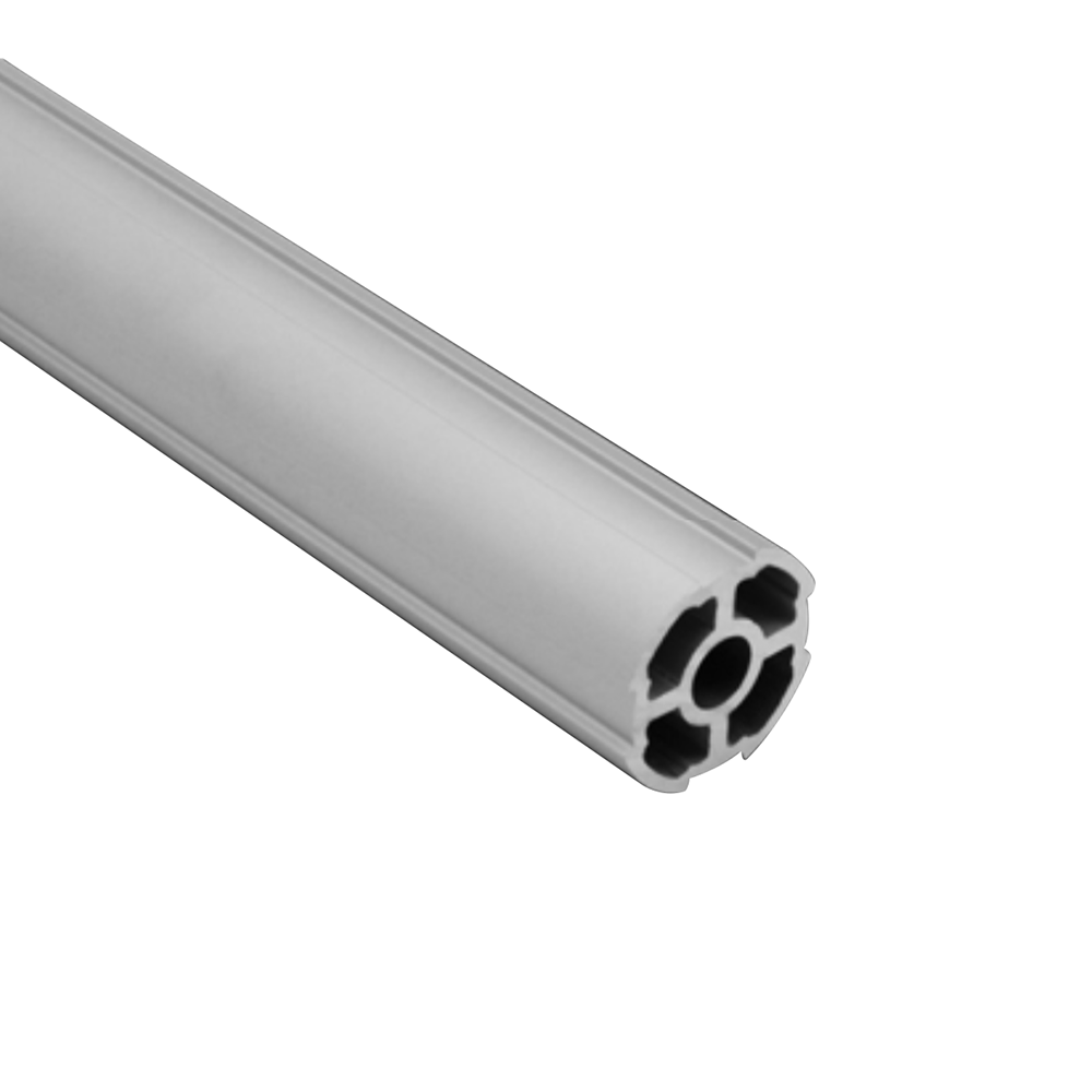 10D-28H-0 MODULAR SOLUTION D28 EXTRUDED PROFILE HEAVY 28MM OD FRAME WITH RIDGE MOUNT 4M LONG