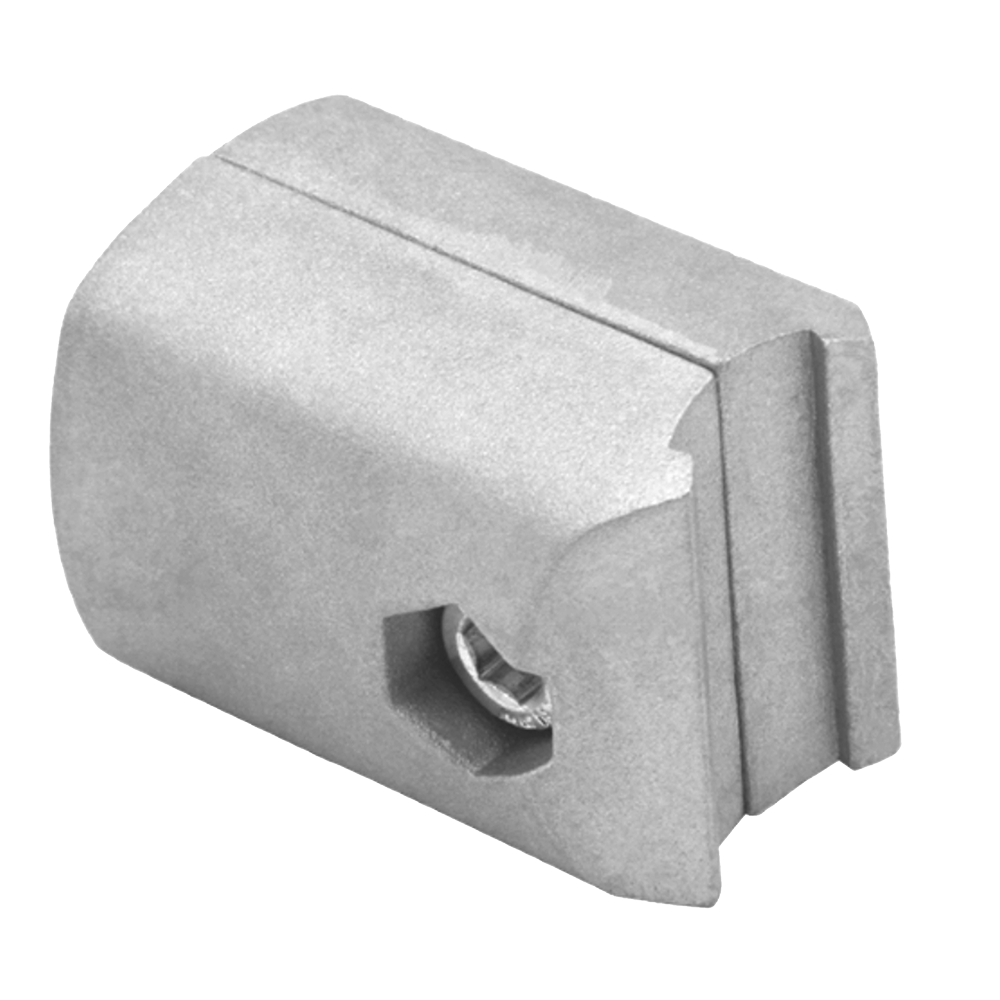 41D-100-0 MODULAR SOLUTION D28 CONNECTOR CONNECTOR END TO RIDGE MOUNT STRIAGHT