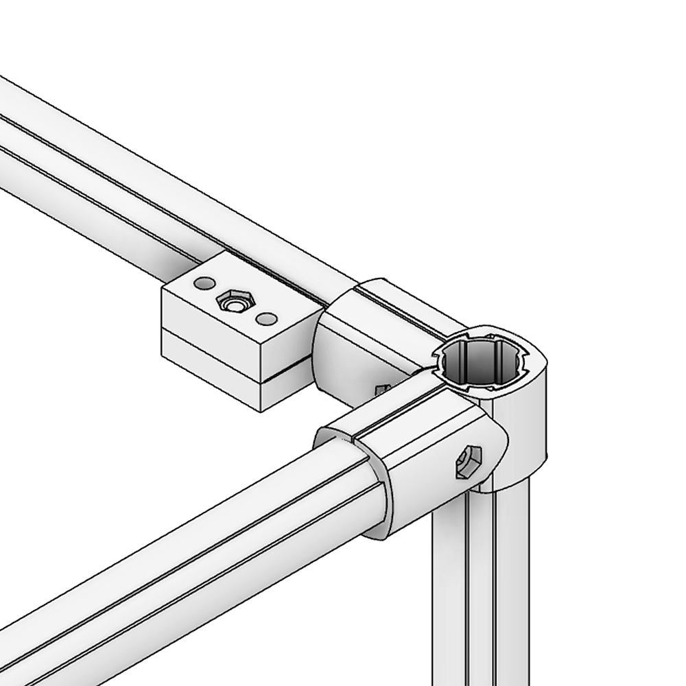 41D-103-0 MODULAR SOLUTION D28 CONNECTOR CONNECTOR BASE RIDGE MOUNT