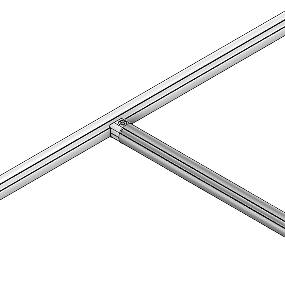 41D-130-0 MODULAR SOLUTION D28 CONNECTOR CONNECTOR END INTERNAL TO RIDGE STRIAGHT, ROTATE TYPE