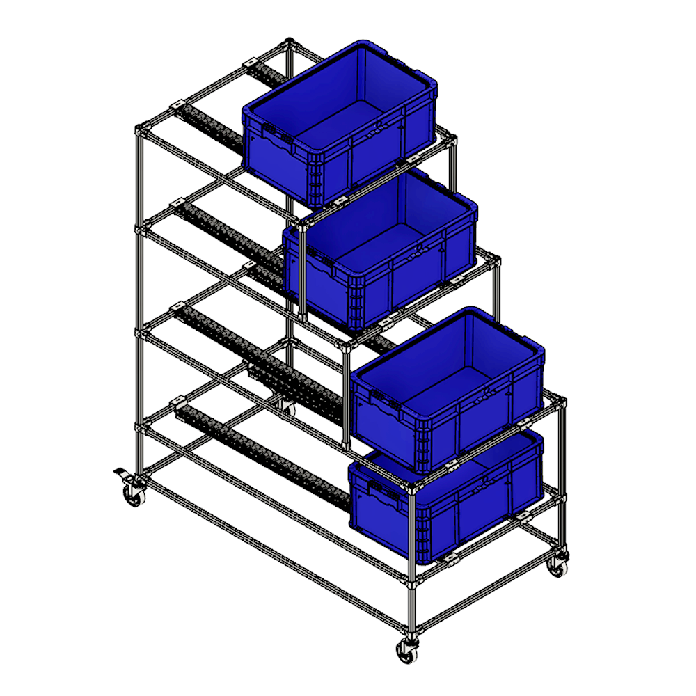 41D-130-0 MODULAR SOLUTION D28 CONNECTOR CONNECTOR END INTERNAL TO RIDGE STRIAGHT, ROTATE TYPE