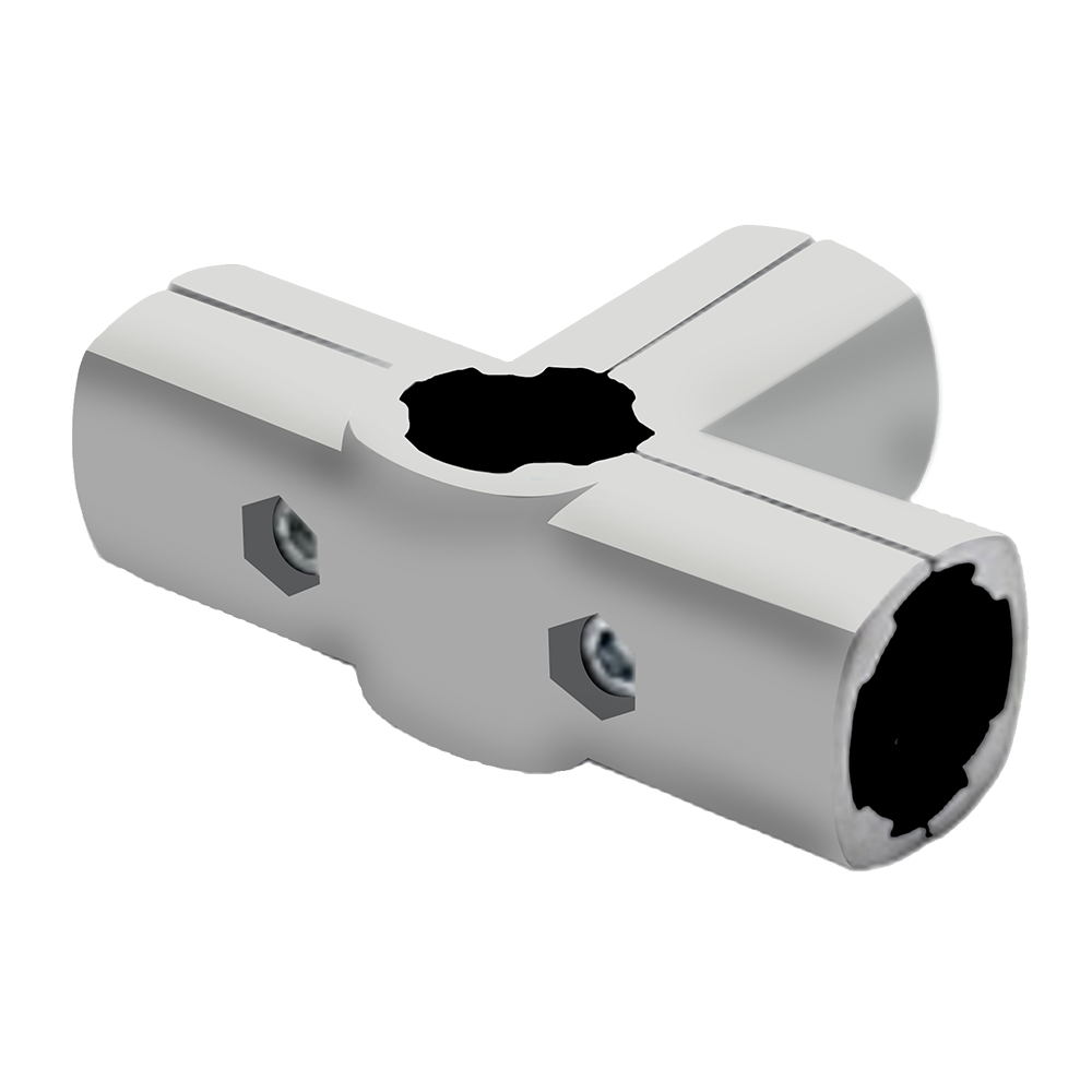 41D-160-0 MODULAR SOLUTION D28 CONNECTOR CONNECTOR SHAFT TO TRIPPLE END TEE