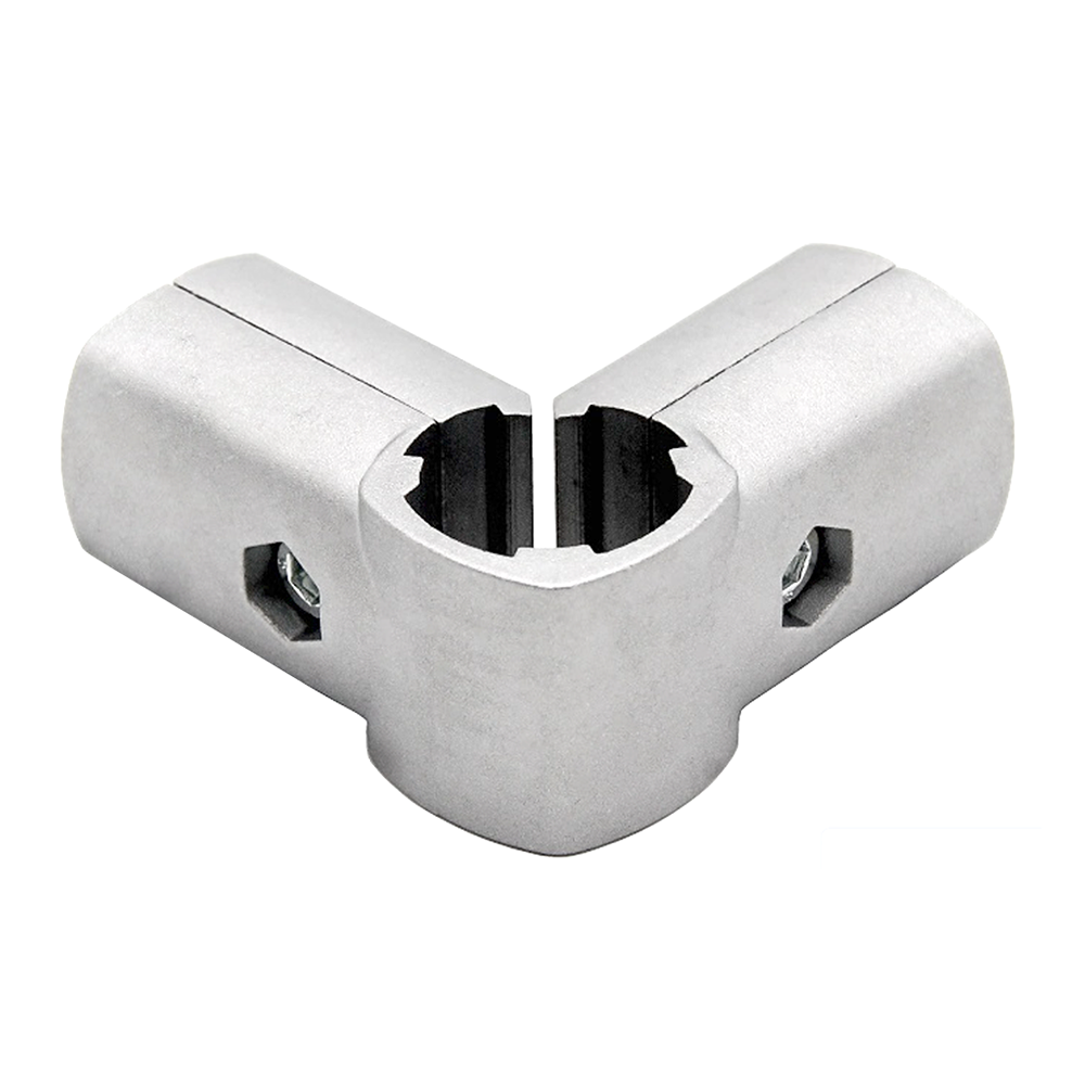 41D-163-0 MODULAR SOLUTION D28 CONNECTOR CONNECTOR SHAFT TO DUAL END 90 DEGREE