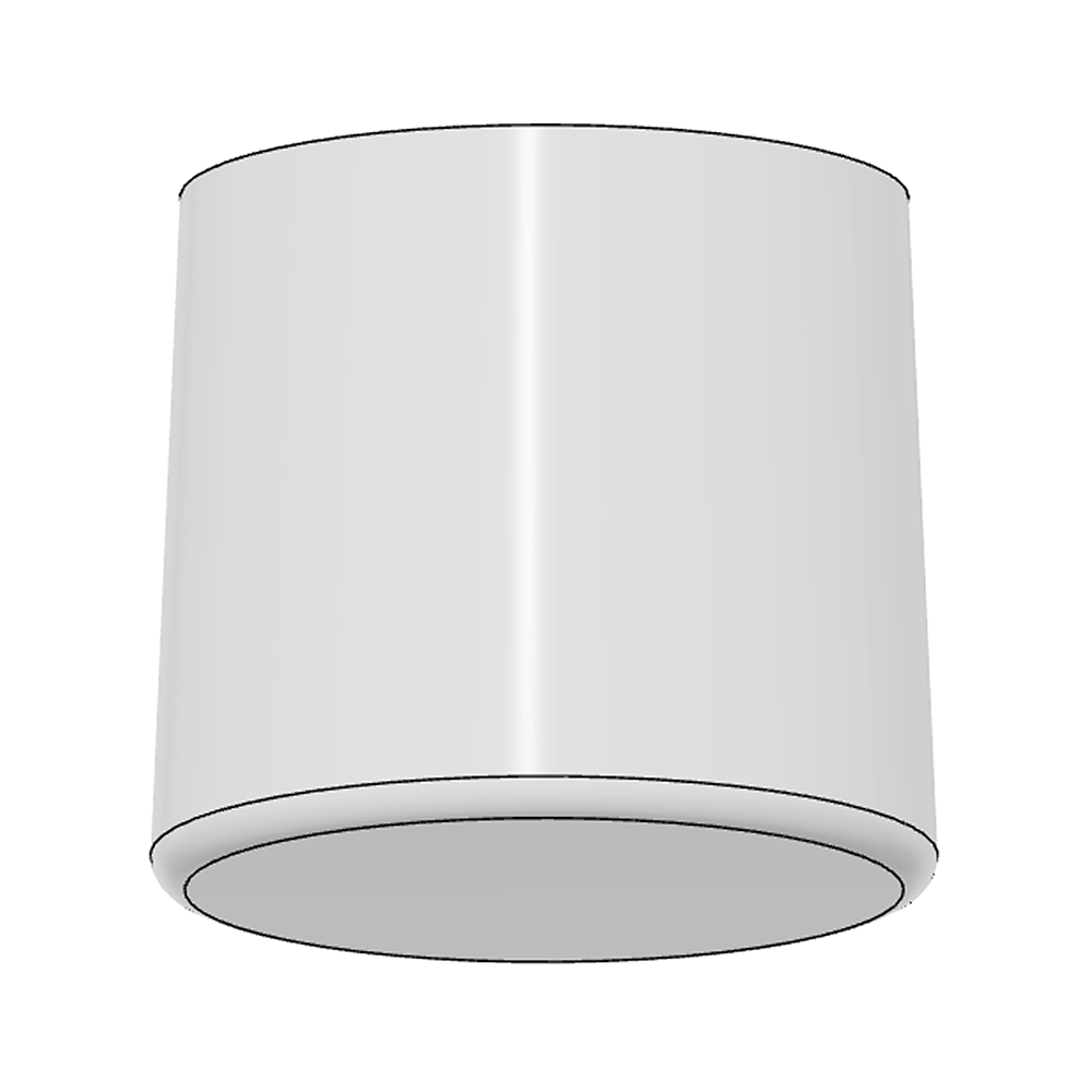 60D-283-0 MODULAR SOLUTION D28 FOOT END CAP COVER / FOOT BASE OUTSIDE
