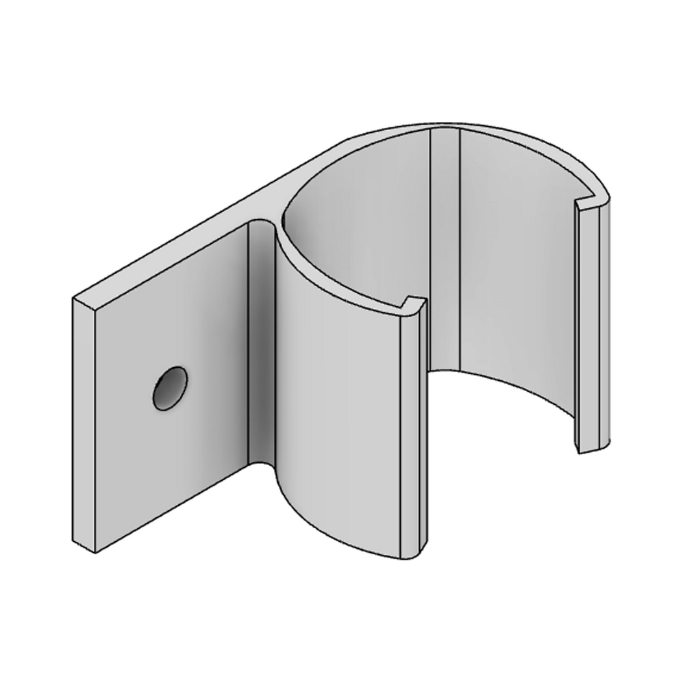 64D-280-0 MODULAR SOLUTION D28 CLIP ON PART PLATE AND  PANEL HOLDER