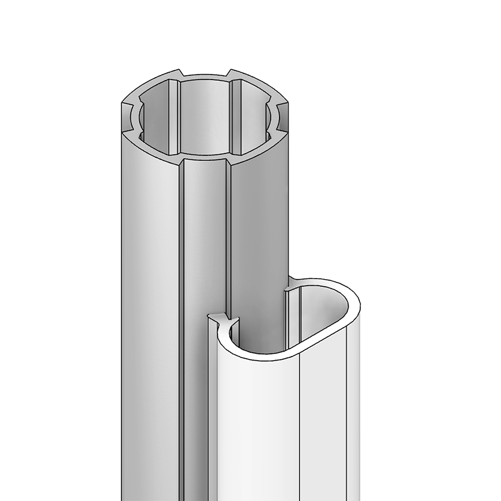 65D-280-0 MODULAR SOLUTION D28 CLIP ON PART PLASTIC D28 CONDUIT