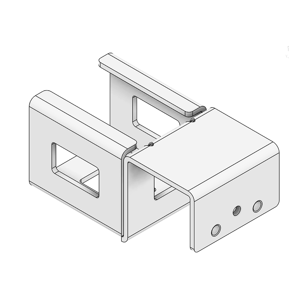 79D-104-0 MODULAR SOLUTION ROLLER TRACK POSITIONER 40MM ROLLER TRACK POSITIONER PROTRUDED