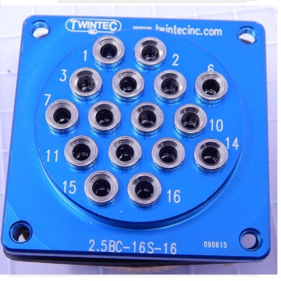 2.5BC-16S-16 TWINTEC CONNECTOR 16 LINES 5/32" TUBE SOCKET