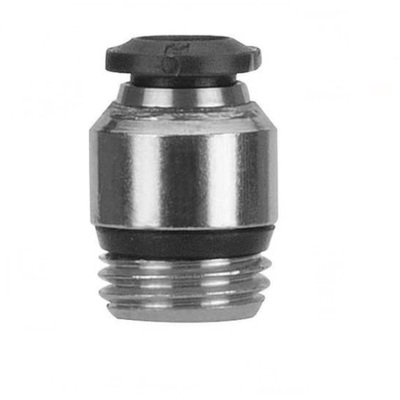 50010N-4-M7X1 AIGNEP PLASTIC PUSH-IN FITTING 4MM TUBE X M7 MALE STRAIGHT