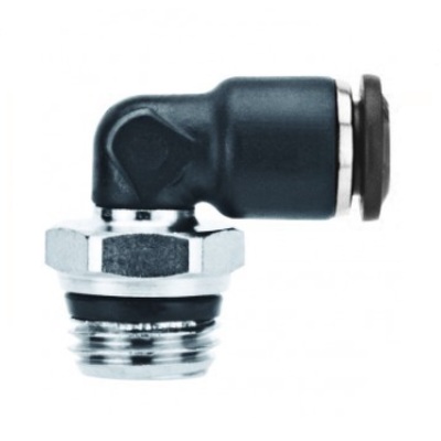 55110-6-1/8 AIGNEP PLASTIC PUSH-IN FITTING 6MM TUBE X 1/8" G ELBOW