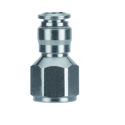 89030-53-04 AIGNEP NP BRASS PUSH-IN FITTING 5/32" TUBE X 1/4" NPT FEMALE