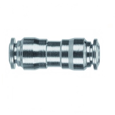 89040-06 AIGNEP NP BRASS PUSH-IN FITTING 3/8" TUBE UNION