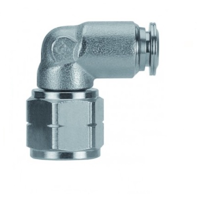 89105-53-04 AIGNEP NP BRASS PUSH-IN FITTING 5/32" TUBE X 1/4" NPT FEMALE ELBOW