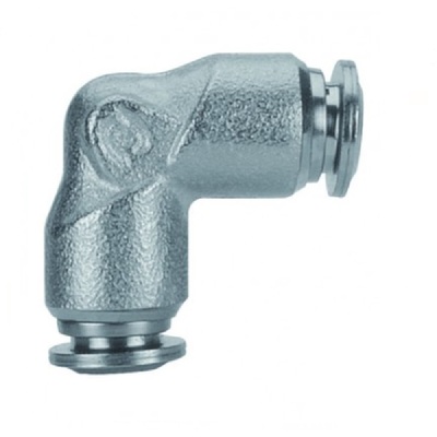 89130-05 AIGNEP NP BRASS PUSH-IN FITTING 5/16" TUBE UNION ELBOW