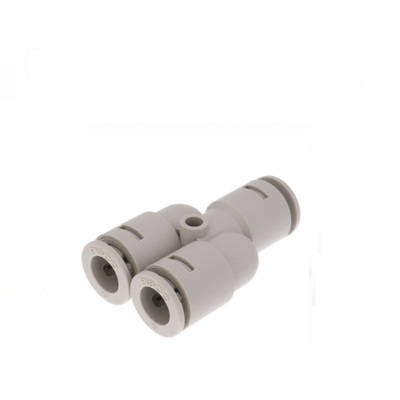 APY10 PISCO PLASTIC PUSH-IN FITTING 10MM TUBE UNION "Y"