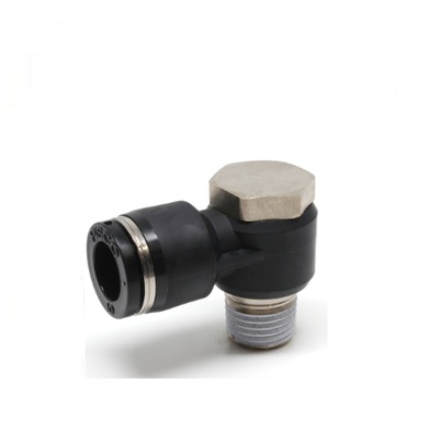 PH16-03 PISCO PLASTIC PUSH-IN FITTING 16MM TUBE X 3/8" BSPT MALE UNIVERSAL ELBOW