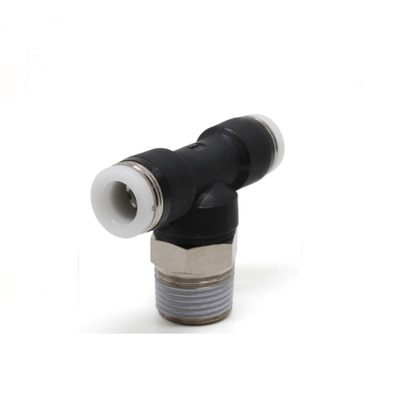 PB1/4-01 PISCO PLASTIC PUSH-IN FITTING 1/4" TUBE X 1/8" BSPT MALE BRANCH TEE