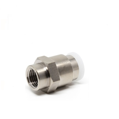 PCF3/8-02 PISCO PLASTIC PUSH-IN FITTING 3/8" TUBE X 1/4" BSPT FEMALE