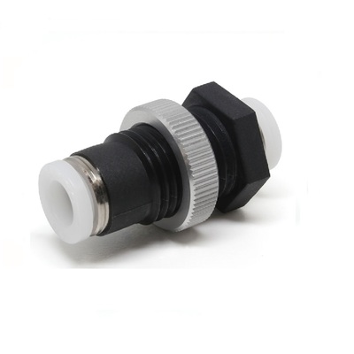 PMP3/8 PISCO PLASTIC PUSH-IN FITTING 3/8" TUBE UNION BULKHEAD (FIXED)