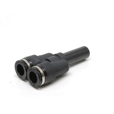 PWJ4-3M PISCO MINI PLASTIC PUSH-IN FITTING 4MM PLUG-IN X 3MM TUBE "Y"