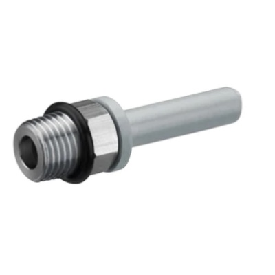 R432000036 NUMATICS/AVENTICS PLASTIC PUSH-IN FITTING 1/4" NPT MALE X 1/8" PLUG-IN STEM (OVAL)