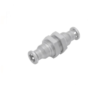 SSM16 PISCO STAINLESS STEEL PUSH-IN FITTING 16MM TUBE BULKHEAD UNION