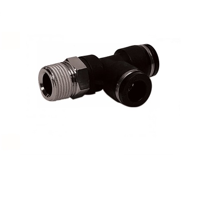 PD6-03 PISCO PLASTIC PUSH-IN FITTING 6MM TUBE X 3/8" BSPT MALE RUN TEE