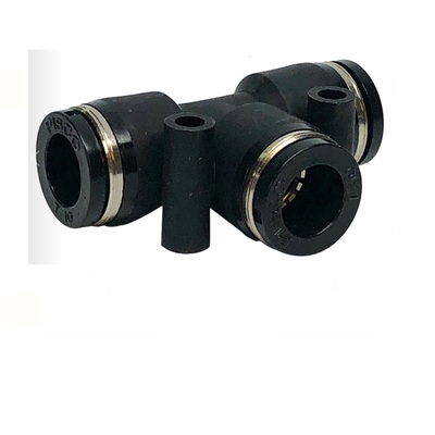 PE6M PISCO MINI PLASTIC PUSH-IN FITTING 6MM TUBE UNION TEE